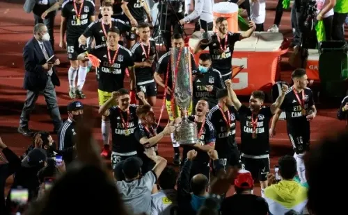 Colo Colo quiere dar la tercera vuelta olímpica al hilo en la Copa Chile. Foto: Agencia Uno
