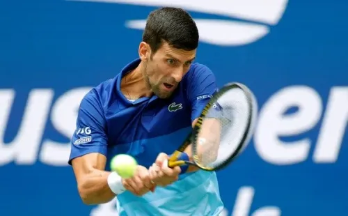 Djokovic llegaría sin acción al US Open tras bajarse de Canadá y Cincinnati. | Foto: Getty