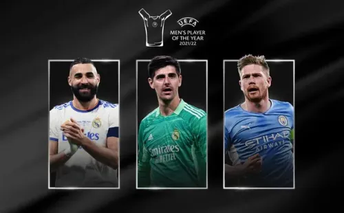 La lista de nominados oficial de UEFA.
