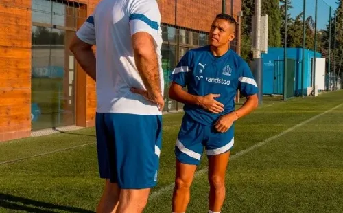 Alexis Sánchez e Igor Tudor