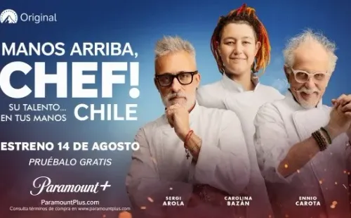 Manos Arriba, Chef! tendrá debut al aire y en streaming.(Foto: Paramount)