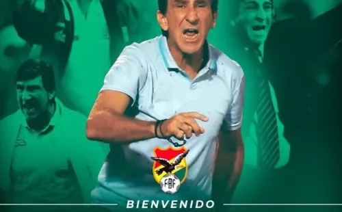 Bolivia confirmó a Gustavo Costas como nuevo director técnico. | Foto: Federación Boliviana de Fútbol