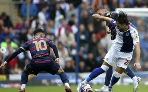 Ben Brereton Díaz se deja querer por la Premier League mientras lucha con el Blackburn Rovers. Foto: Getty Images