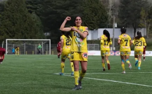 Karen Méndez se matriculó con un triplete este domingo. (Prensa UdeC)