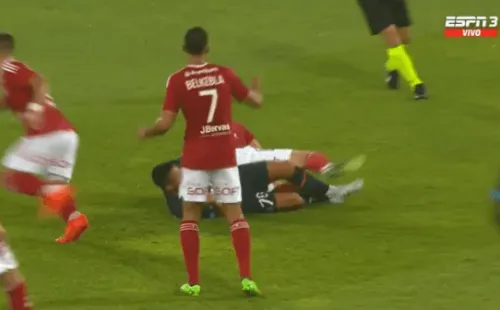 Alexis Sánchez ingresó en el segundo tiempo. (Foto: Captura Espn)