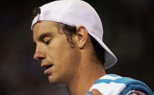 Así quedó Richard Gasquet tras caer ante Fernando González en el abierto de Australia 2009. (Getty Images).