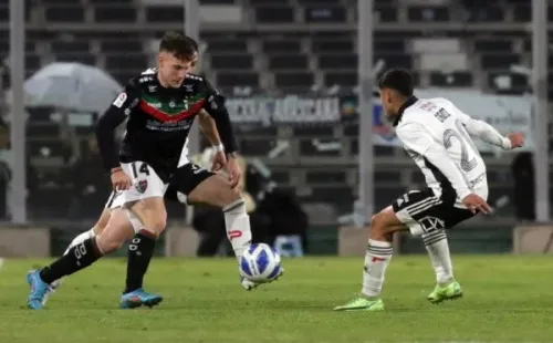 Bruno Barticciotto en Colo Colo vs Palestino