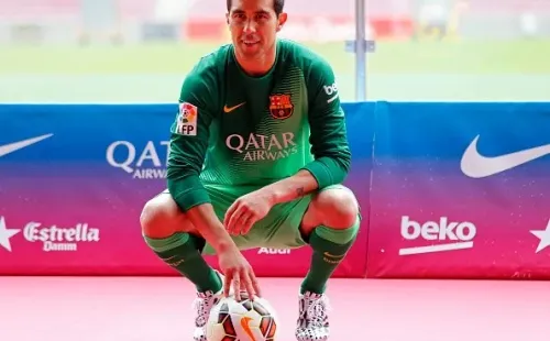 Claudio Bravo en su llegada al Barcelona: comía pasta blanca con fruta.