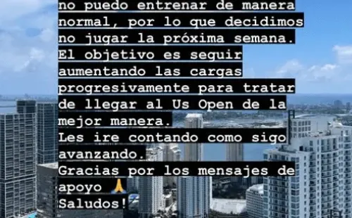 Cristian Garin se baja de Winston Salem