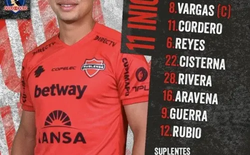 Formación de Ñublense.
