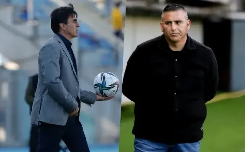 Quinteros y García tendrán su revancha este domingo 21 de agosto en el Estadio Monumental. Quien gane avanzará a los cuartos de final de Copa Chile, y Ñublense tiene una ventaja de 2-1. | Foto: Agencia Uno