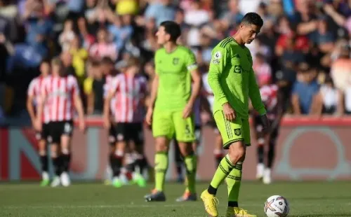 El complicado momento que vive Cristiano Ronaldo en el Manchester United lo puede llevar al Borussia Dortmund. Foto: Getty Images