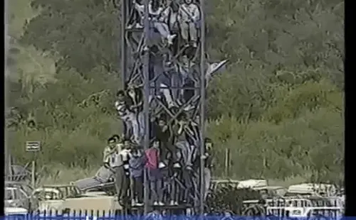 Ese 1 de noviembre de 1992, San Carlos de Apoquindo estuvo literalmente lleno “hasta las banderas”, como reza el cliché.