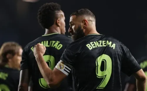 Karim Benzema marcó su primer gol en La Liga. (Foto: Getty Images)