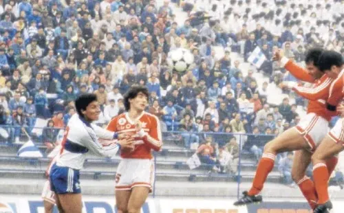 El duelo ante River Plate en 1988. Foto: La Tercera.