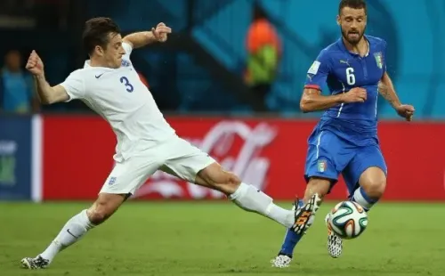 Antonio Candreva con Italia vs. Inglaterra en el Grupo D del Mundial de Brasil 2014. (Getty Images).