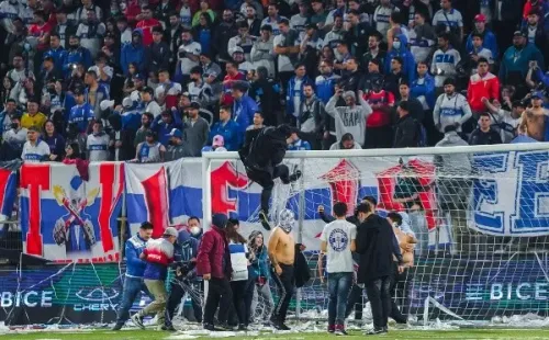 El partido en San Carlos de Apoquindo no se pudo terminar. (Foto: Guillermo Salazar/Redgol)
