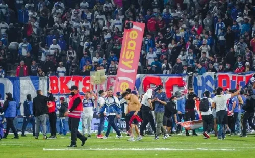 Incidentes en el cierre de San Carlos de Apoquindo