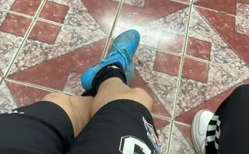 Alejandro Medel entrena en Colo Colo