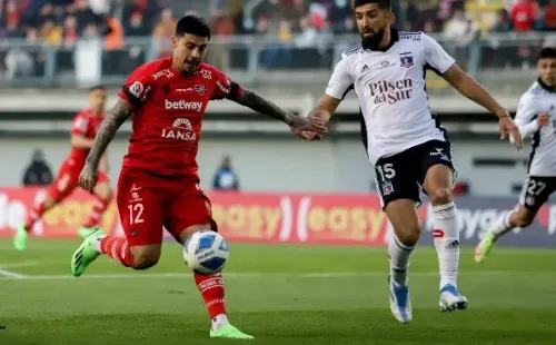 Amor volvió en la ida ante Ñublense por Copa Chile tras una larga lesión. | Foto: Agencia Uno