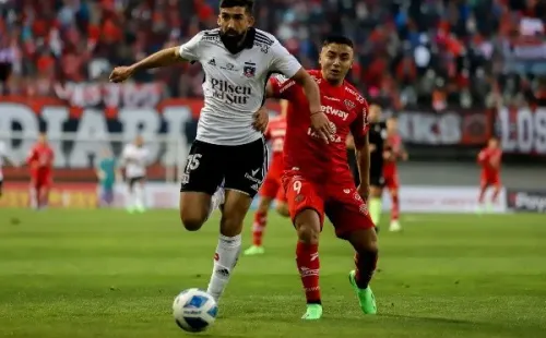 Colo Colo parecía ganar en el regreso de Amor, pero Ñublense lo dio vuelta y ganó 2-1 la ida. En la vuelta igualaron 1-1, así que el Cacique quedó fuera y los Diablos Rojos se metieron en cuartos de final de la Copa Chile. | Foto: Agencia Uno