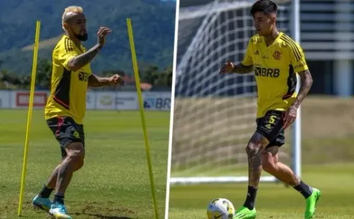 Mientras Arturo Vidal sigue a disposición, Erick Pulgar vuelve a quedar fuera de la convocatoria del Flamengo. Foto: Comunicaciones Flamengo.