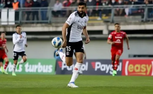 Colo Colo contará con Emiliano Amor para la recta final del Campeonato Nacional. Además, César Fuentes está listo para volver. Foto: Agencia uno