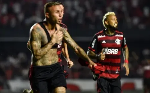 Flamengo ganó con otra gran presentación de Arturo Vidal. Foto: Comunicaciones Flamengo.