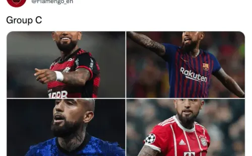 El mensaje del Flamengo sobre la UEFA Champions League con Arturo Vidal.