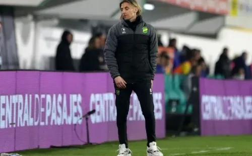 Beccacece no continuará en Defensa y Justicia porque le desarmaron el equipo. | Foto: Getty