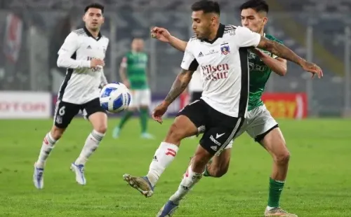 Marcos Bolados asoma como el 9 de Colo Colo ante La Calera (Agencia Uno)