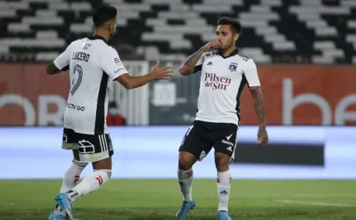 Marcos Bolados aparece como el reemplazante de Juan Martín Lucero en el ataque de Colo Colo. Foto: Agencia Uno