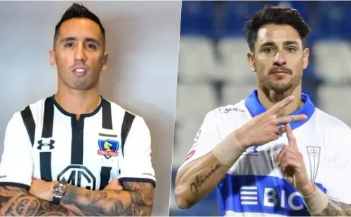 Lucas Barrios y Fernando Zampedri han generado un tremendo debate de hinchas en redes sociales. Foto: Agencia Uno