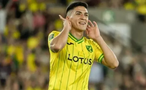 Marcelino Núñez la está rompiendo y fue una de las figuras del Norwich en el triunfo ante Sunderland. Foto: Getty Images