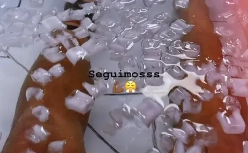 Yamil Asad y la imagen que compartió en su Instagram.