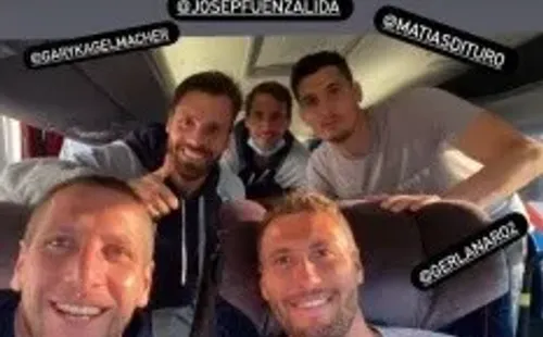 Luciano Aued y la historia que compartió en su Instagram.