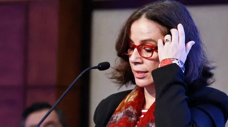 La cancillera Antonia Urrejola (AGENCIA UNO).