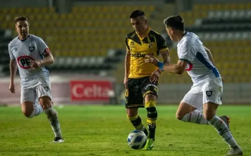 Joe Abrigo suma 12 goles y cinco asistencias en Coquimbo Unido: es el máximo goleador y asistidor de los aurinegros en el Campeonato Nacional 2022. (Agencia Uno).