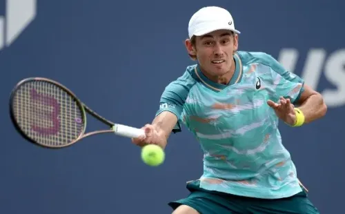 La potencia del australiano De Miñaur fue demasiada para Garin (Getty)