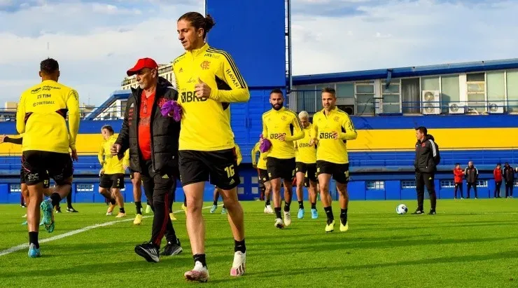 David Luiz será monitoreado hasta último minuto antes de confirmar su presencia titular en el duelo entre Vélez y Flamengo