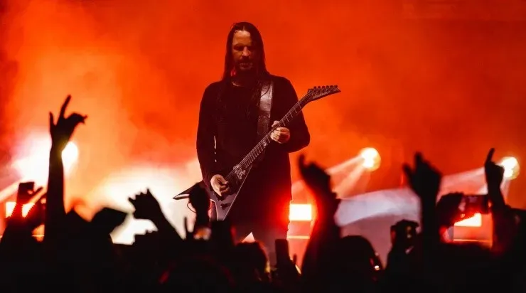 ¡Así se vivió Gojira en Chile! Foto: Lotus/@el.eme