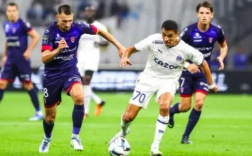 Alexis Sánchez complicó a la defensa del Clermont, pero no pudo anotar. Foto: Getty Images