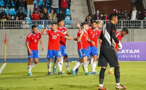 Chile derrota a Perú en el amistos sub 23. Foto: Guille Salazar, RedGol.
