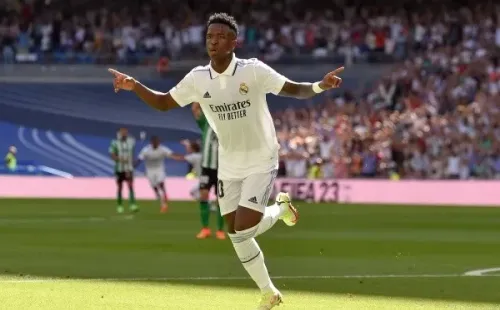 Vinicius Junior abrió la cuenta con una tremenda definición. (Foto: Getty Images)