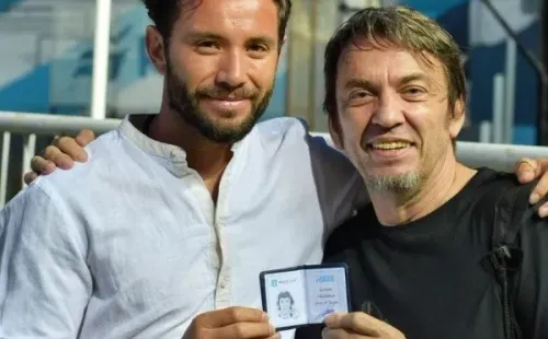 Eugenio Mena participó de una campaña que hizo Racing Club para conmemorar a los desaparecidos en la dictadura de Argentina.