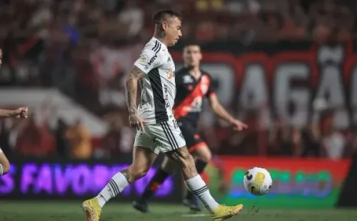 Vargas tuvo una opción para marcar. Foto: Atlético Mineiro.