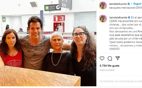 Cristián de la Fuente Instagram
