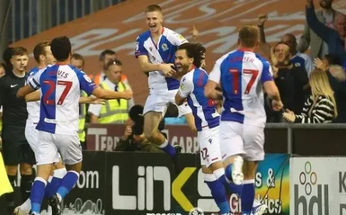 El Blackburn Rovers todavía celebra la permanencia de Ben Brereton Díaz en el club. Foto: Comunicaciones Rovers.