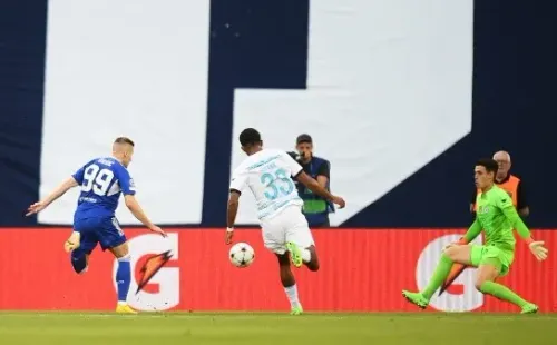 Un tremendo golpe le dio el triunfo a Dínamo Zagreb ante Chelsea. (Foto: Getty Images)