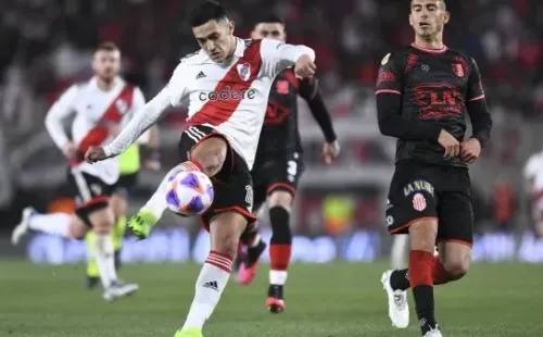 Pablo Solari es la gran duda de River Plate para el clásico con Boca Juniors. Foto: Getty Images